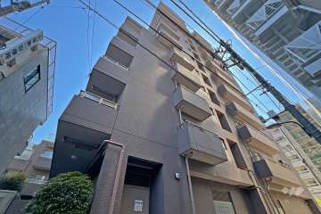 ルイシャトレ新大塚の外観（北東側から）