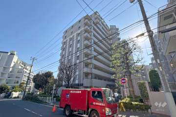 駒込パークハウスの外観（北西側から）