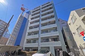 シーアイマンション池袋の外観（北東側から）