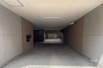 駐車場の出入り口