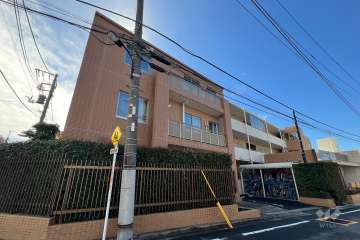 ヒルズ千早町の外観（北側から）
