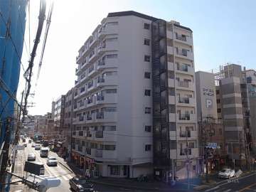 ハイライフ蛍池の外観（北東側から）