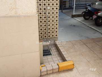 ペット足洗い場