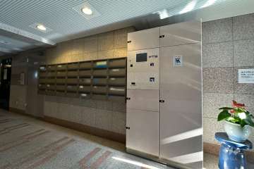 宅配ボックスと共用ポスト