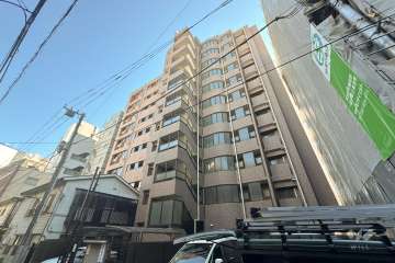 エスポワール巣鴨の外観（北西側から）