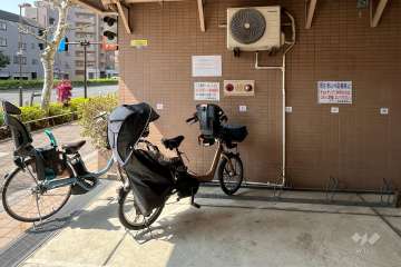 駐輪場　
