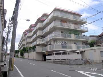 シーアイマンション豊中上野の外観（南東側から）