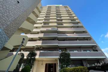 サンクレイドルレヴィール池袋の外観（南東側から）