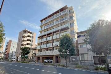 ライオンズクオーレ池袋ソシアの外観（北西側から）