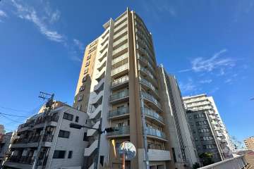 ロジュマンジャンティ椎名町の外観（南東側から）