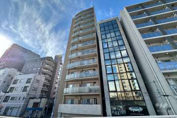 ロジュマンジャンティ椎名町の外観（北東側から）