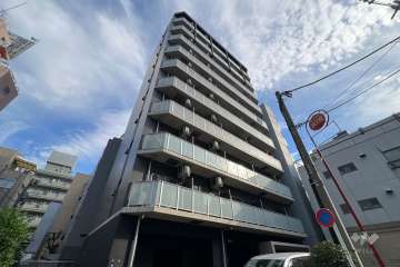 エステムコート池袋プライムアクシアの外観（北西側から）