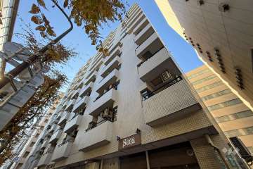 ニュー池袋ハイツの外観（北東側から）