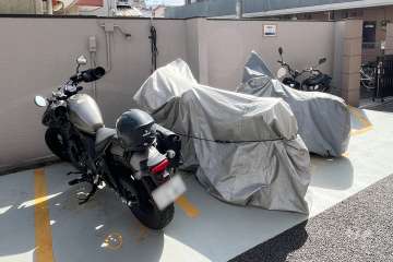 バイク置場