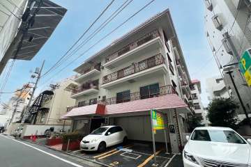 ワコー高田馬場マンションの外観（北西側から）