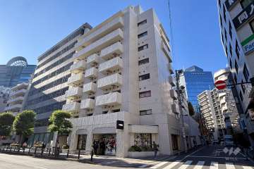 クレール東池袋の外観（北東側から）