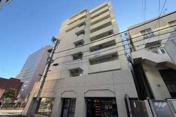 クレール東池袋の外観（北西側から）