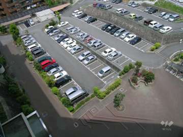 敷地内の駐車場