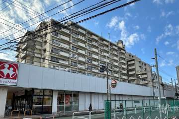 豊島ハイツの外観（北東側から）