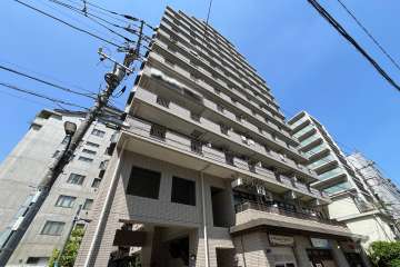 大塚台パークサイドハイツの外観（南側から）