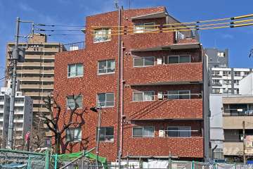ジェントリー目白の外観（南東側から）