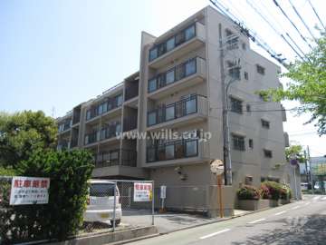 コープ野村豊中立花町の外観（北西側から）