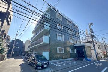 グリーンハイツ大塚の外観（北東側から）