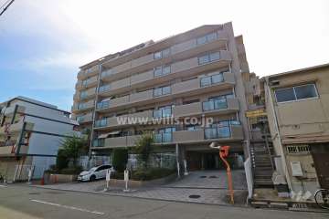 レックスガーデン豊中曽根壱番館の外観（北東側から）