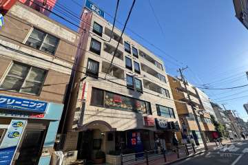 グローリア駒込の外観（北西側から）