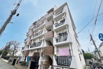 東長崎マイコーポの外観（南側から）