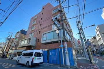 マンションパーク宮仲の外観（北側から）