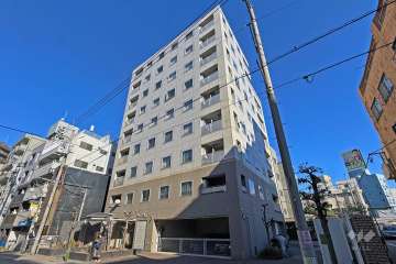 ユニーブル池袋リ・ノヴァスの外観（南西側から）