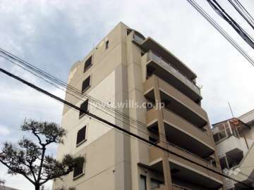 プレジール武庫之荘の外観（南西から）