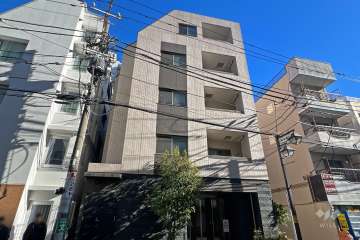 デュオステージ巣鴨の外観（西側から）