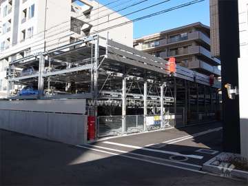 機械式の敷地内駐車場