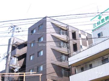 ラフィネス甲子園口の外観（南東から）