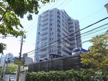 プラウド江坂サウスマークの外観（北東側から）