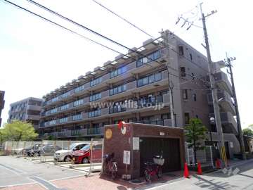ステイツ茨木・奈良町の外観（北東側から）