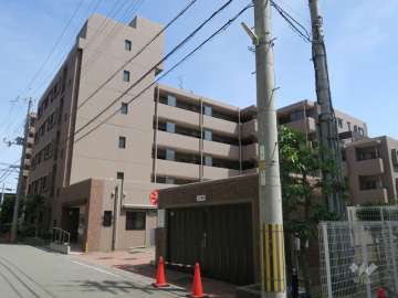 ステイツ茨木・奈良町アネックスの外観（北西側から）