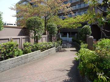 西側エントランスアプローチ