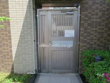 駐輪場の出入り口
