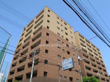 ディークラディア茨木春日の外観（南東側から）
