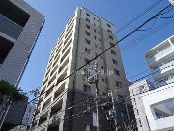 パークホームズ茨木西駅前町の外観（南東側から）