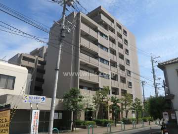 ファミール茨木舟木町弐番館の外観（北西側から）