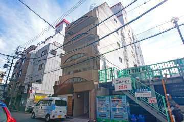 サンライフマンション矢場の外観（北西側から）