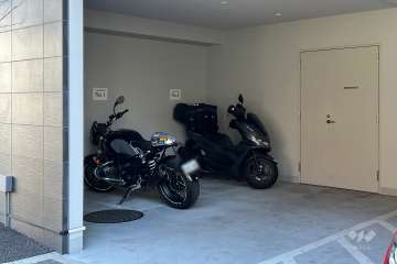 バイク置場