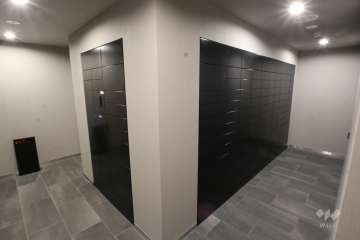 共用ポストと宅配ボックス