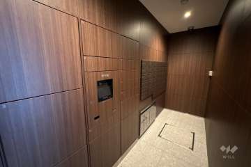 共用ポストと宅配ボックス