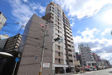 セレッソコート真田山アクティアの外観（北西側から）