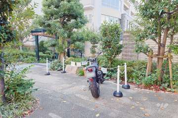 バイク置場